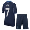 Camiseta de fútbol Tottenham Hotspur Son 7 Niño 2ª equipación 2023-24